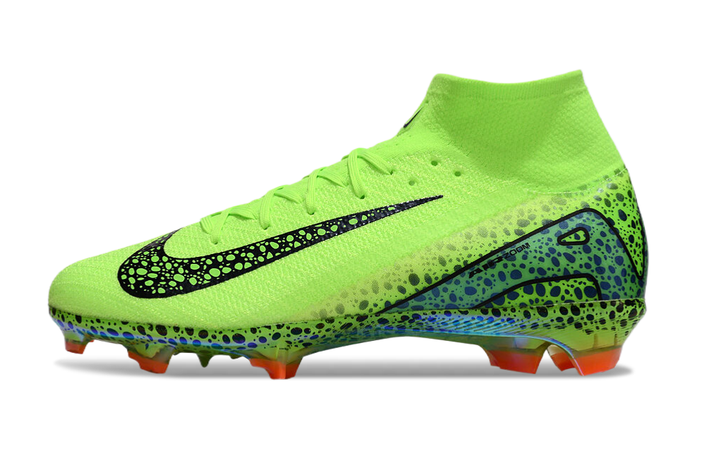 Nike Zoom Mercurial Superfly 10 Elite FG Green Black