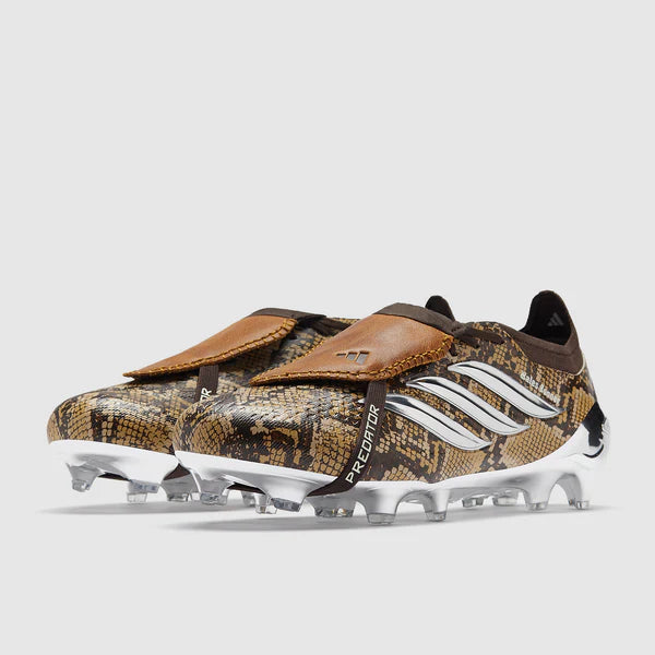 adidas Predator Elite Tongue Wales Bonner soccer cleats for men, featuring sleek design and premium materials for optimal performance