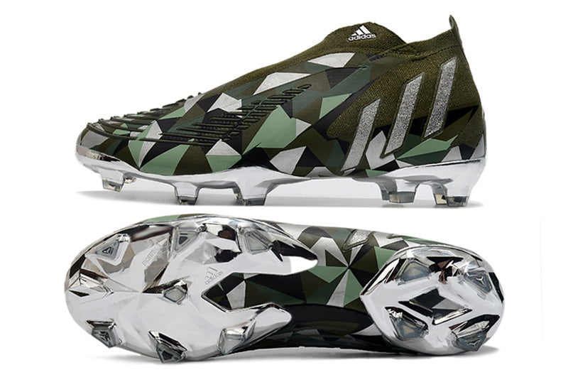 adidas Predator Edge Crystal + FG Swarovski - Focus Olive/Silver Metallic/Magic Lime LIMITED EDITION