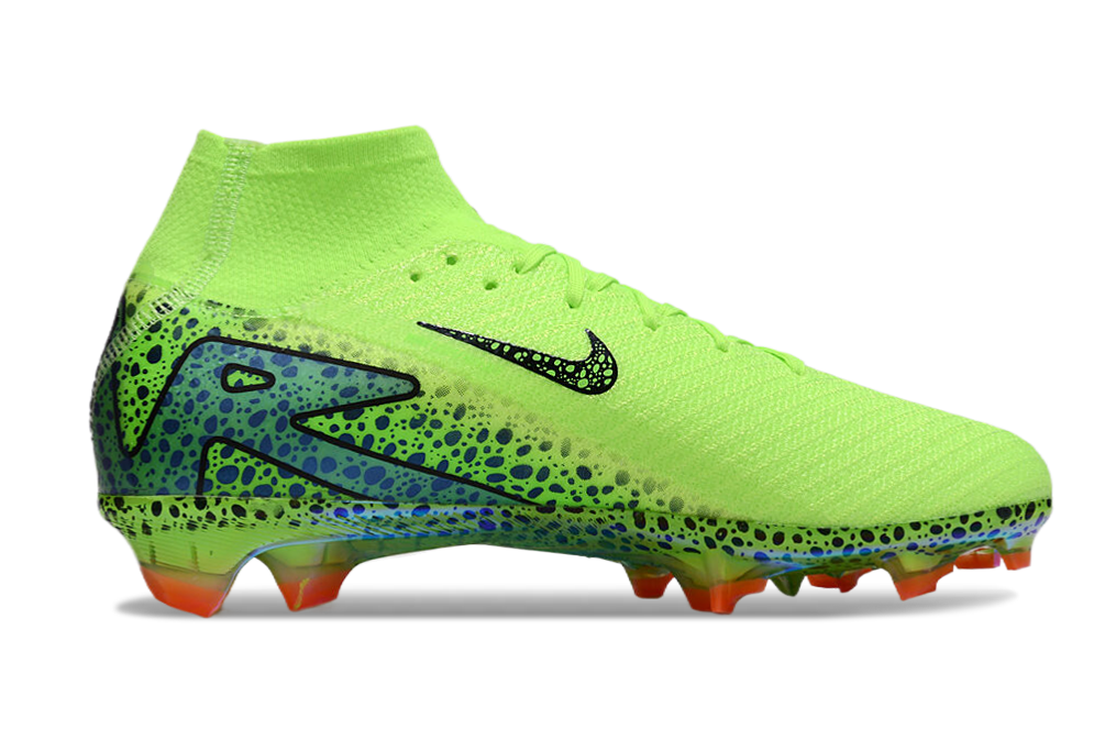 Nike Zoom Mercurial Superfly 10 Elite FG Green Black