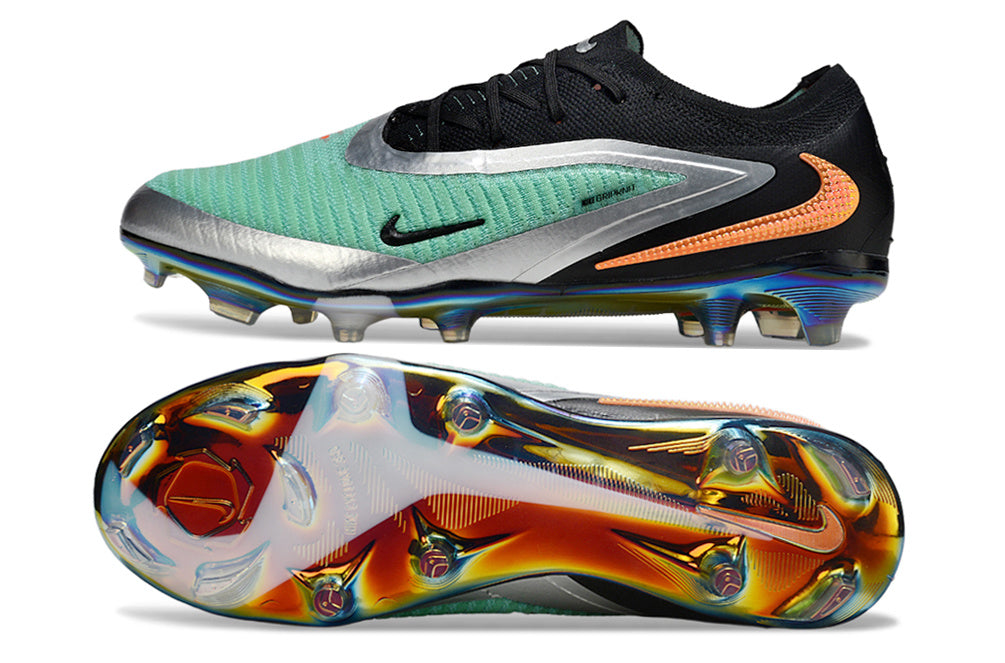 Nike Phantom 6 Elite Low Cut FG - Turquoise/Chrome/Black LIMITED EDITION