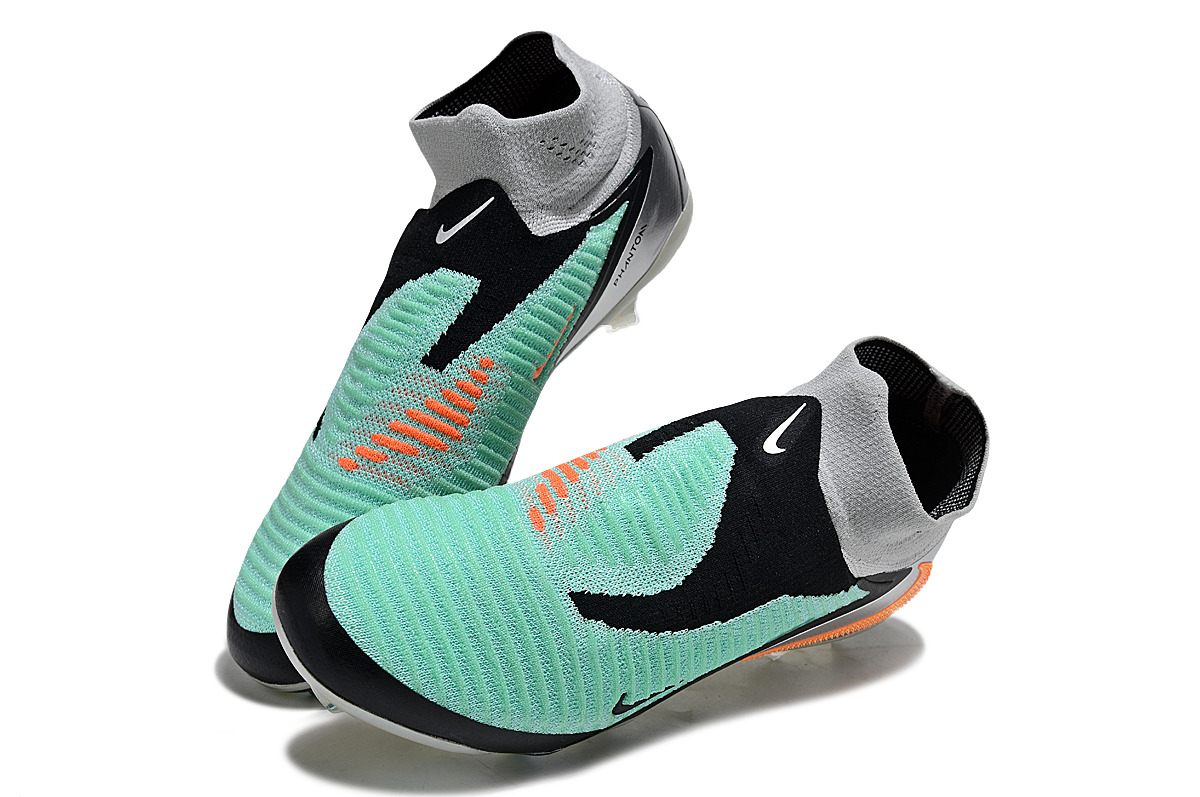 Nike Phantom 6 Elite HIGH  Cut FG - Turquoise/Chrome/Black LIMITED EDITION