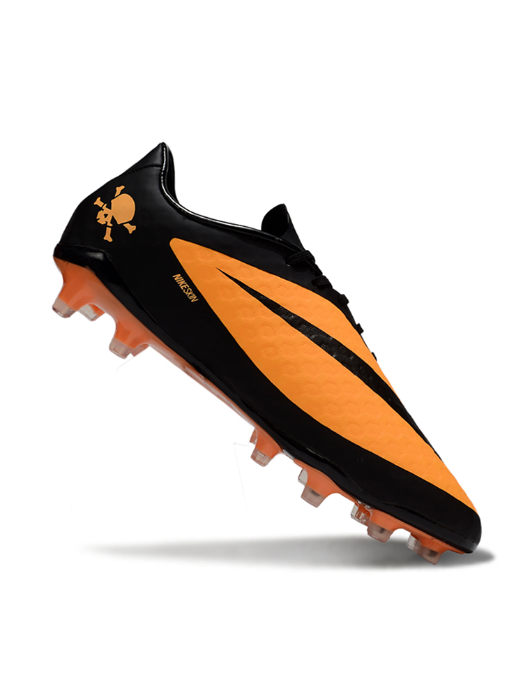 Nike Hypervenom Phantom 1 FG Black/Bright Citrus soccer cleats - view 3