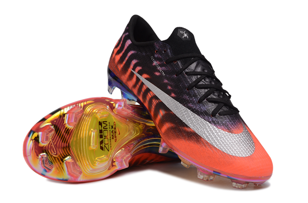 WorldClassCleats Mercurial Vapor 17 Elite FG soccer cleats from the Scorpion Pack, featuring sleek design and vibrant color accents.