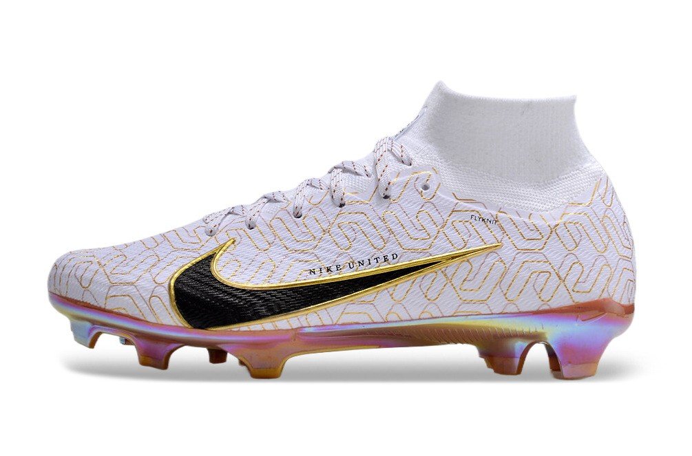 Nike Air Zoom Mercurial Superfly 9 Elite FG United Golden Pack White/Metallic Gold/Black