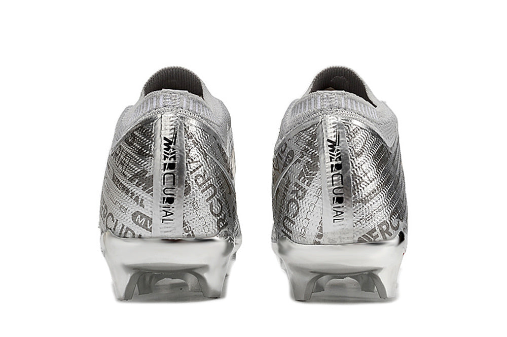 2023 Nike Zoom Mercurial Vapor 15 Elite XXV SE SG-Pro Metallic Silver Black
