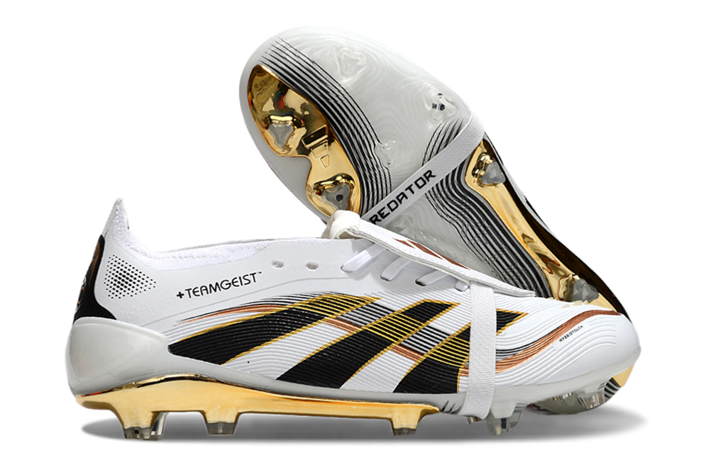 adidas Predator Elite Fold-Over Tongue FG +Teamgeist Gold Metallic
