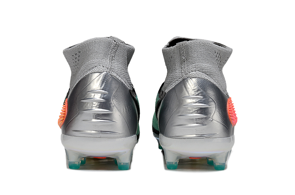 Nike Phantom 6 High Elite AG 'Chrome Black'