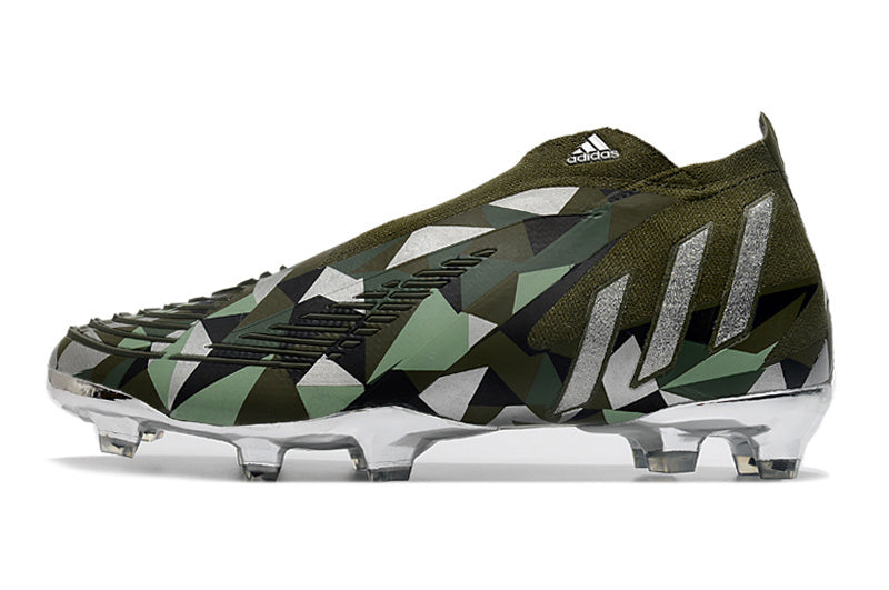 adidas Predator Edge Crystal + FG Swarovski - Focus Olive/Silver Metallic/Magic Lime LIMITED EDITION