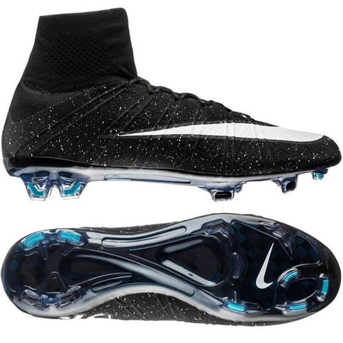 Nike Mercurial Superfly 4 CR7 Galaxy Edition elite soccer cleats with galaxy-themed design and lightweight construction.