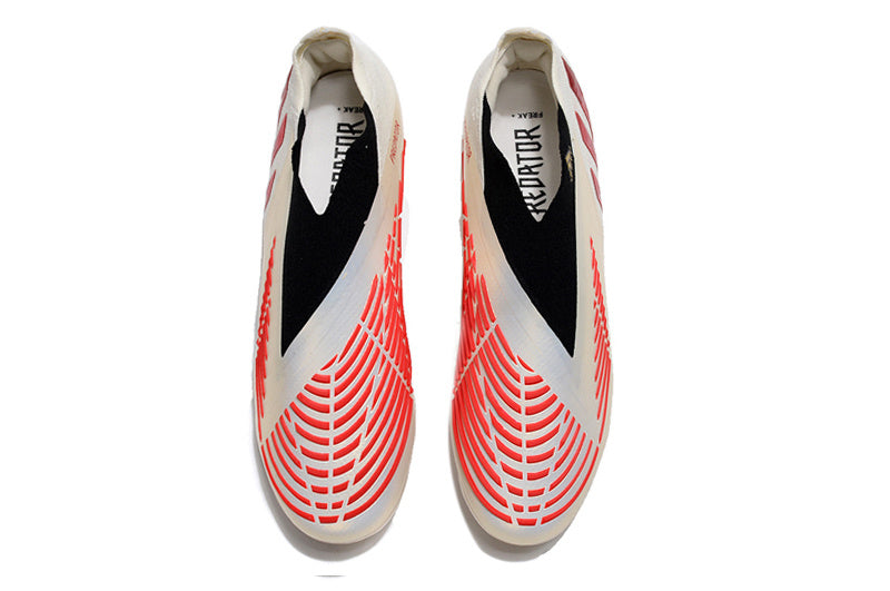 Adidas Predator Edge+ FG Off White Vivid Red