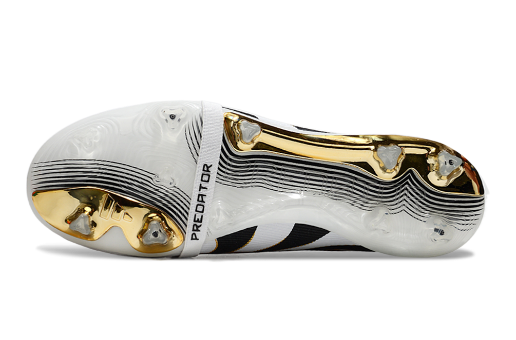adidas Predator Elite Foldover Tongue FG Teamgeist White/Core Black/Gold Metallic