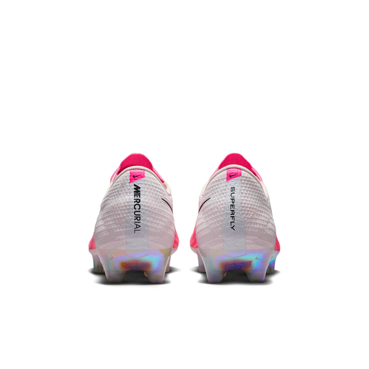 WorldClassCleats Mercurial Superfly 11 Elite FG soccer cleats in Aurora color, featuring sleek design and lightweight construction.