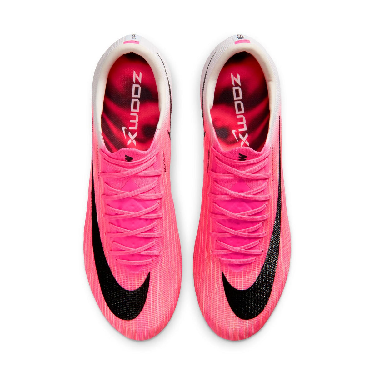 WorldClassCleats Mercurial Superfly 11 Elite FG soccer cleats in vibrant Aurora color, designed for optimal speed and agility.