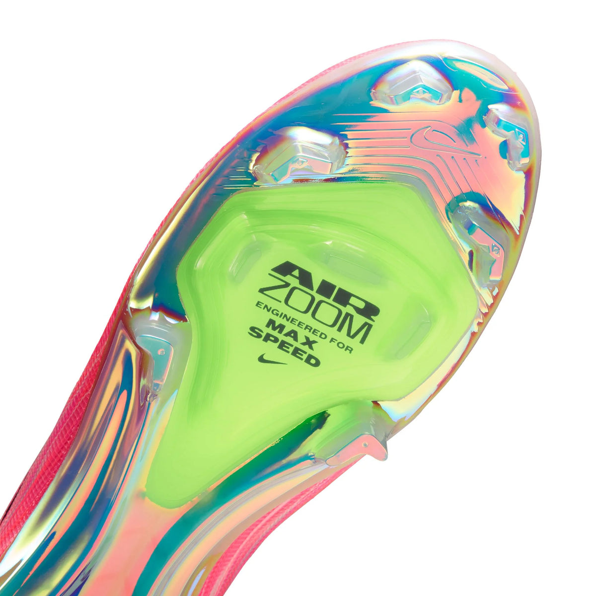 WorldClassCleats Mercurial Superfly 11 Elite FG soccer cleats in Aurora color, featuring sleek design and lightweight construction.