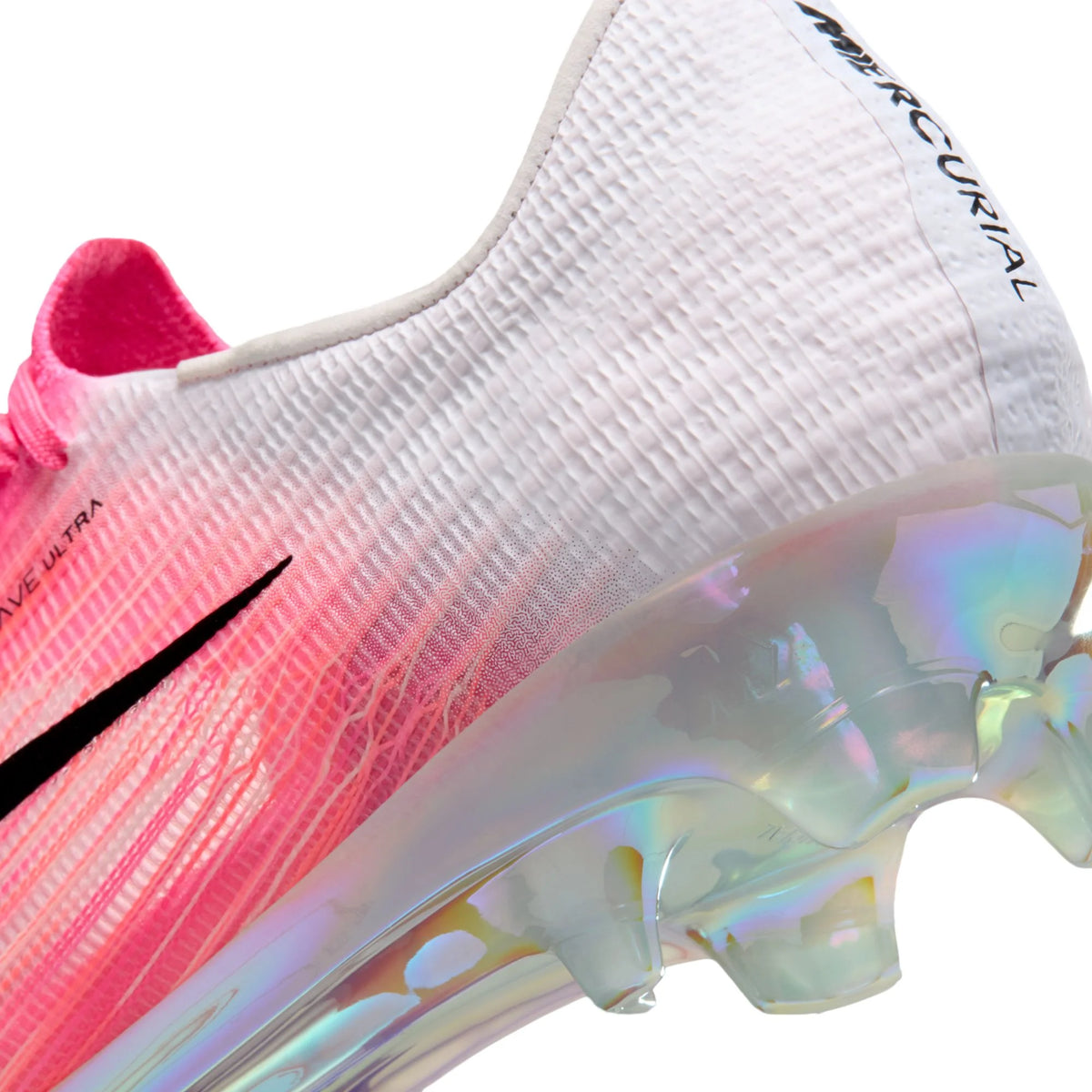 WorldClassCleats Mercurial Superfly 11 Elite FG soccer cleats in vibrant Aurora color, designed for optimal performance on the field.