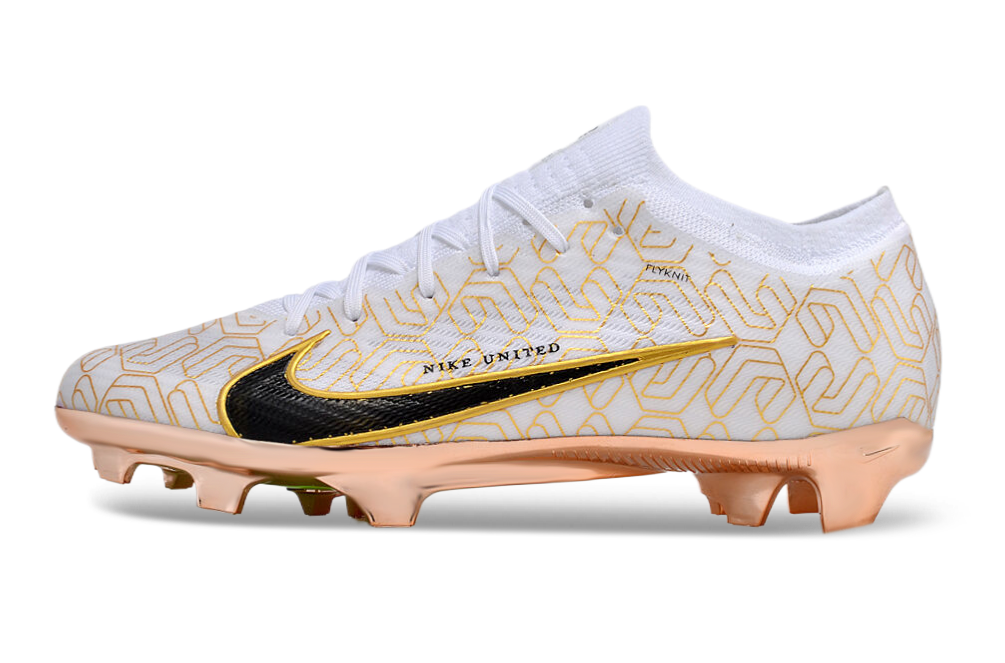 Nike Air Zoom Mercurial Vapor 9 Elite FG United Golden Pack White/Metallic Gold/Black