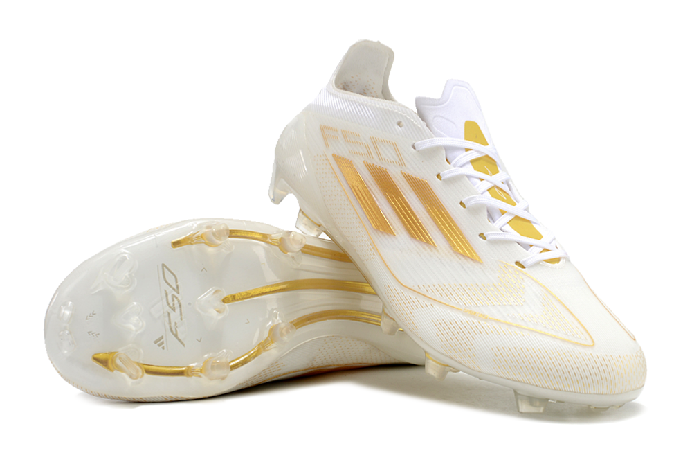 adidas x F50 Elite FG Cloud White/Gold Metallic