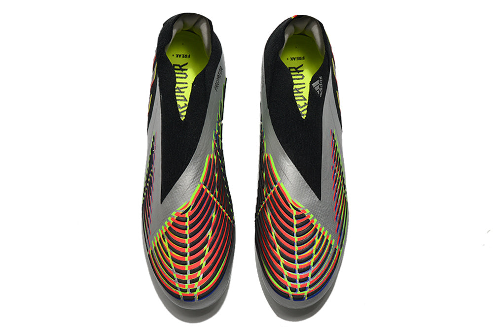 adidas Predator Edge+ FG Silver Metallic/Core Black/Solar Yellow