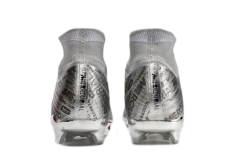 2023 Nike Zoom Mercurial Superfly 15 Elite XXV SE SG-Pro Metallic Silver Black