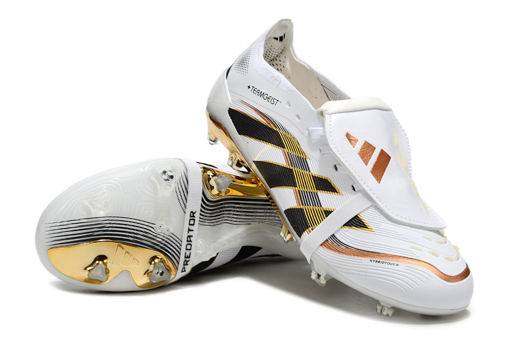 adidas Predator Elite Fold-Over Tongue FG +Teamgeist Gold Metallic