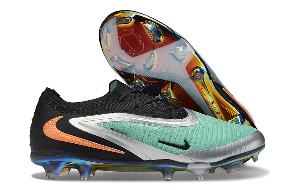 Nike Phantom 6 Elite Low Cut FG - Turquoise/Chrome/Black LIMITED EDITION
