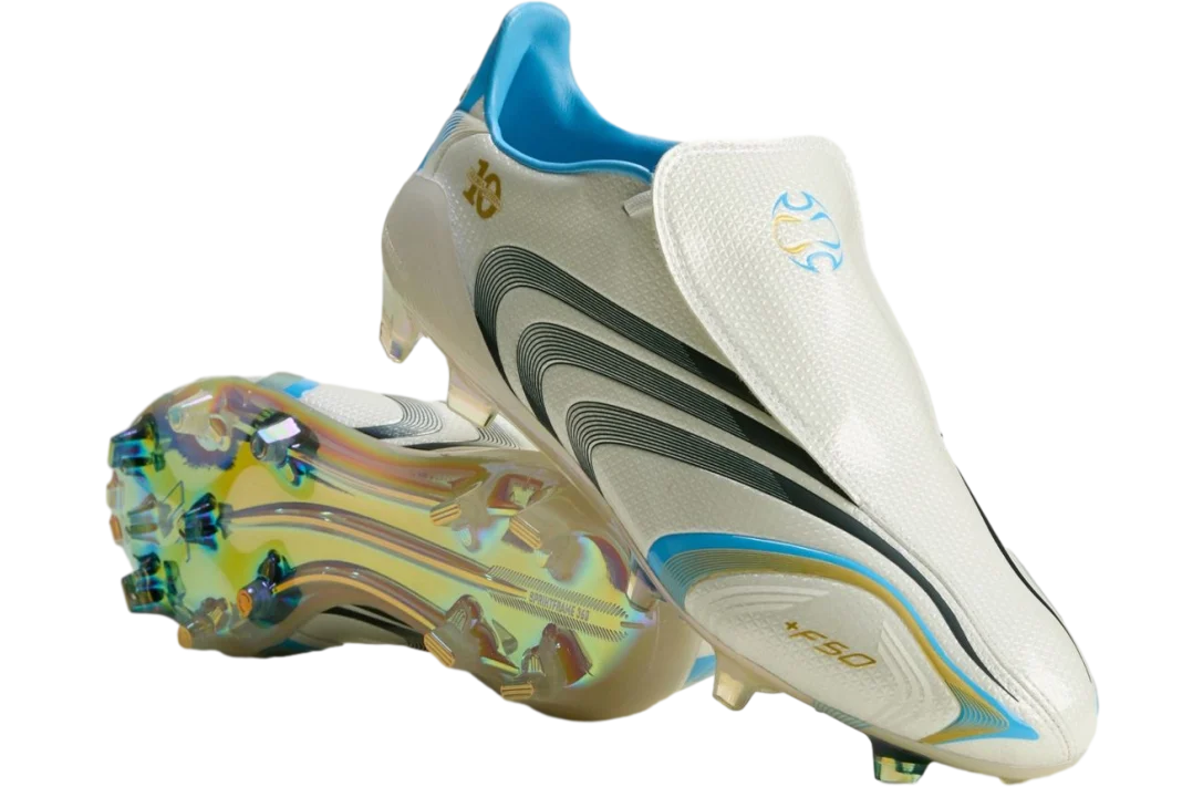 Lionel Messi x adidas F50 Tunit Cloud White/Night Navy