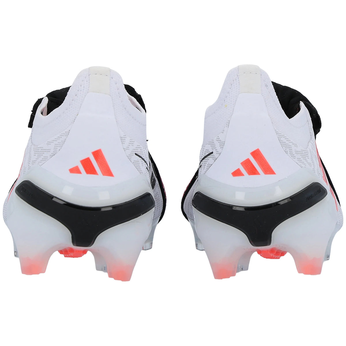 White adidas Predator Elite FT FG soccer cleats with solar turbo and black accents, designed for optimal grip and performance.